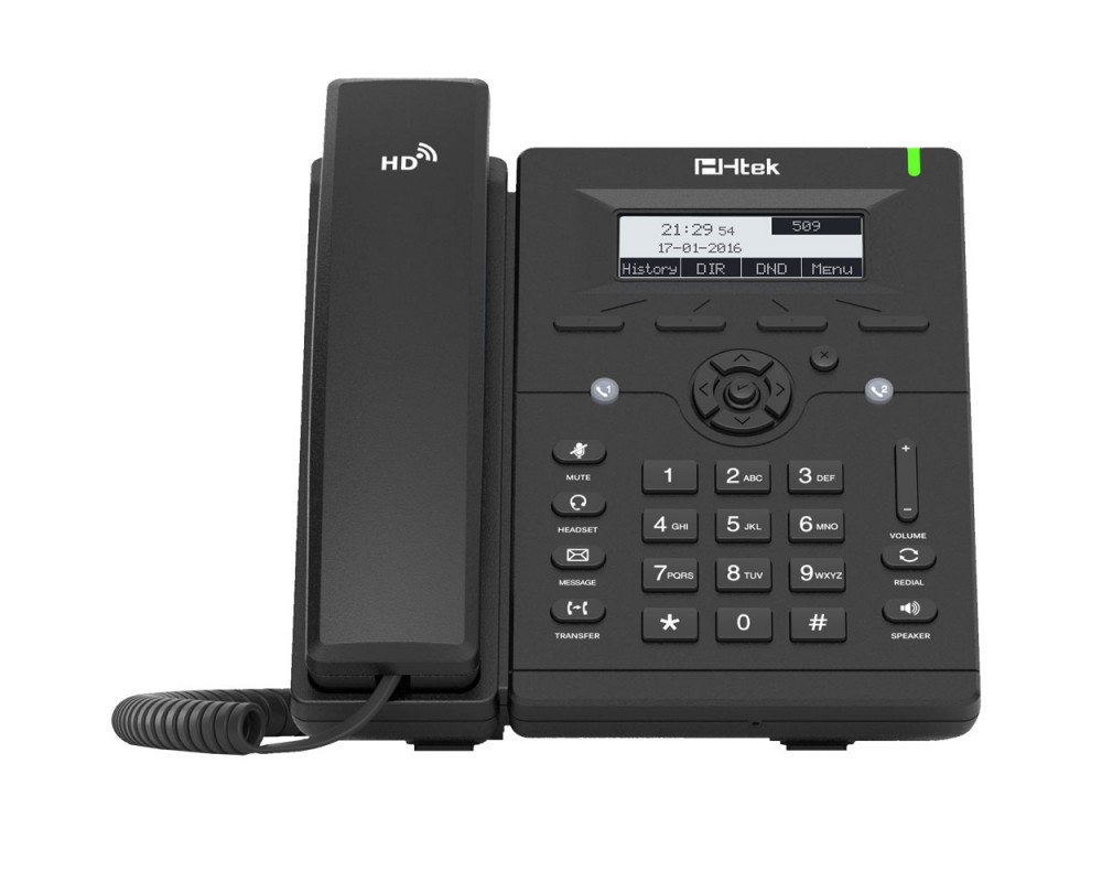 Htek UC902 RU - IP телефон на 2 SIP линии — Htek Store| IP-телефоны