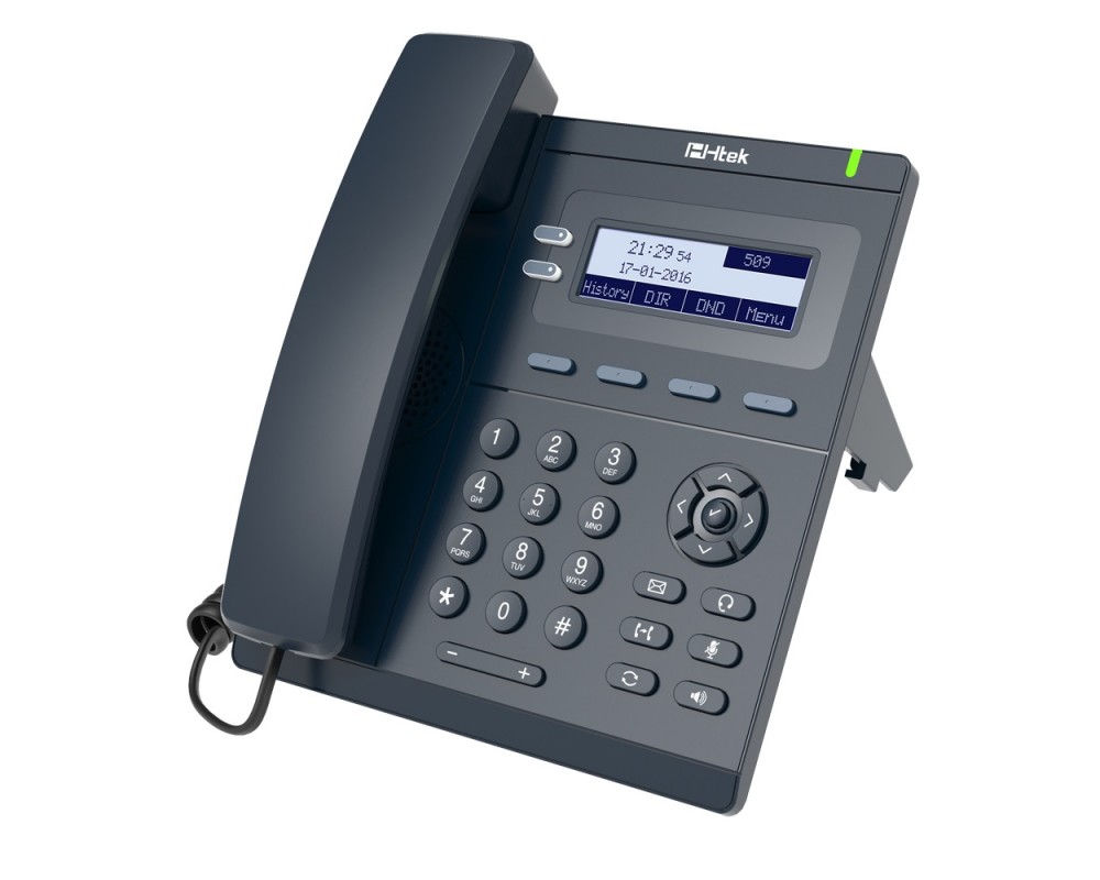 Htek UC902S - IP-телефон, 2 SIP аккаунта, HD Voice